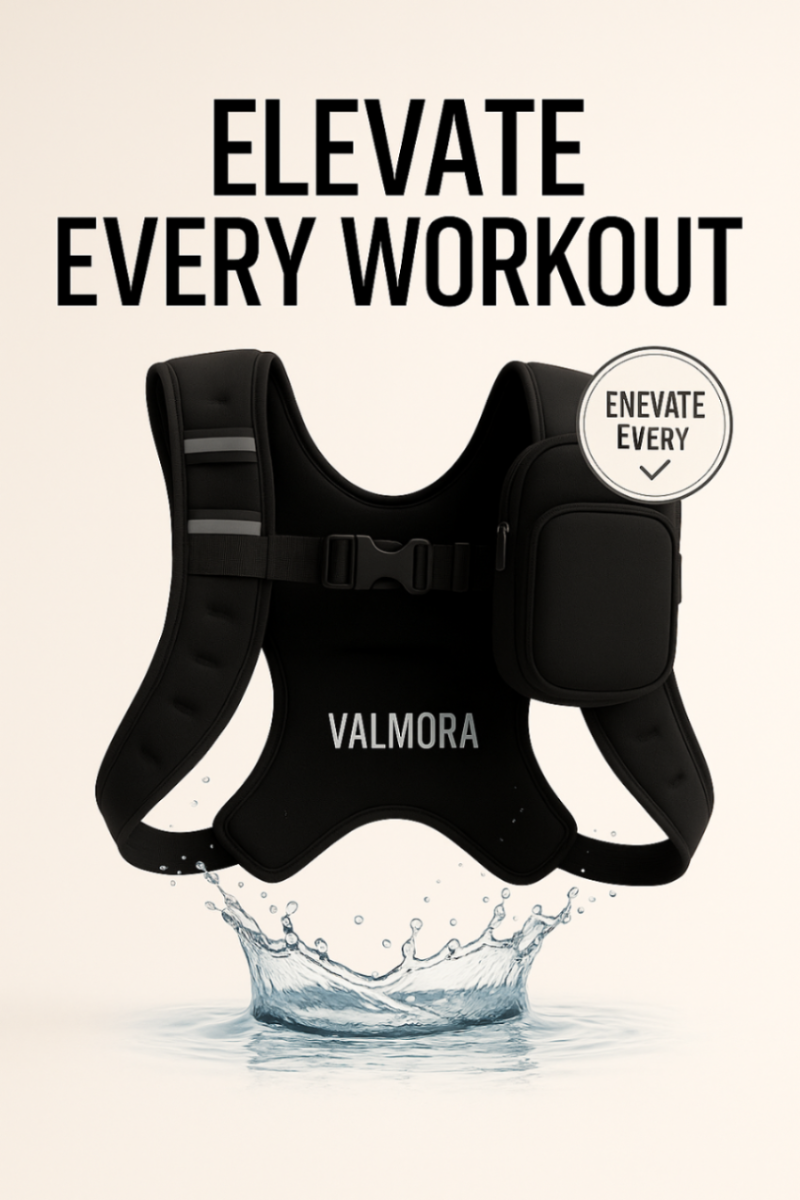 Weighted Vest 8 Lb Weight Vest for Woman Men Sport Weighted Vest with Reflective Stripe Adjustable Buckle Straps Back Black Mesh Pocket for Strength Training Running